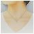 Autre Marque Collana con Diamanti Pt900 Pt850 Argento - vista 6