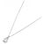 Autre Marque Collana di Diamanti PT900 PT850 Argento - vista 2