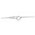 Autre Marque Collana di Diamanti PT900 PT850 Argento - vista 5