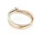 Autre Marque Anello in oro bianco e oro rosa 750 con diamanti D'oro - vista 3