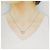 Collana Cartier C Heart 750 Oro Bianco Argento - vista 5