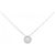 Autre Marque Collana di Diamanti PT900 PT850 Argento