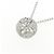 Autre Marque Collana di Diamanti PT900 PT850 Argento - vista 3