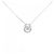 Autre Marque Collana di Diamanti PT900 PT850 Argento