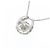 Autre Marque Collana di Diamanti PT900 PT850 Argento - vista 4