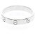 Aliança Cartier Love em ouro branco 18K Prata - vista 3