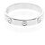 Aliança Cartier Love em ouro branco 18K Prata - vista 4