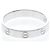 Aliança Cartier Love em ouro branco 18K Prata - vista 6