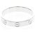 Aliança Cartier Love em ouro branco 18K Prata - vista 7
