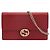 Cartera Gucci Marmont en cuero rojo Roja