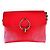 Chloé Faye Borsa a Tracolla in Pelle Rossa Rosso