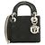 Mini borsa Lady Christian Dior Nero