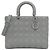 Borsa Christian Dior Lady Large Marrone