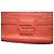Bolsa de ombro Nancy Gonzalez em pele de crocodilo vermelho coral - vista 12
