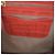 Bolsa de ombro Nancy Gonzalez em pele de crocodilo vermelho coral - vista 14