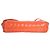 Bolsa de ombro Nancy Gonzalez em pele de crocodilo vermelho coral - vista 9
