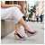 Louis Vuitton Espadrilles Zeppa Monogramma Floreale Viola Porpora - vista 5