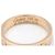 Anello Mini Love Cartier in oro rosa 18K D'oro - vista 3