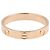 Anel Mini Love da Cartier em ouro rosa 18K Dourado - vista 2