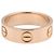 Anello Love di Cartier in oro rosa 18K D'oro - vista 2