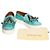 Louis Vuitton Sneakers Slip-On Monogram Turchese Marrone Monogramma - vista 3