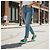 Louis Vuitton Sneakers Slip-On Monogram Turchese Marrone Monogramma - vista 4