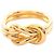 Hermès Hermes Atame Schalring in Goldton Golden