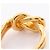 Hermès Hermes Atame Schalring in Goldton Golden - Ansicht 4