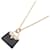 Hermès Collier Hermes Amulette Kelly Black Jade Noir Doré  - vue 1