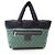 Borsa Tote Chanel Coco Cocoon MM Nero Verde
