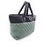 Borsa Tote Chanel Coco Cocoon MM Nero Verde - vista 2