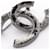 Timeless Spilla Chanel A13A Coco Mark Nero Argento - vista 6