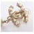 Orecchini Chanel A11C Swing Pearl Coco Mark Bianco D'oro - vista 6
