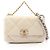 Chanel 19 Dixneuf Handtasche aus gestepptem Lammleder Roh