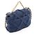 Chanel 19 Dixneuf gesteppte Canvas Schultertasche Marineblau - Ansicht 2