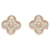 Van Cleef & Arpels Vintage Alhambra Diamond Earrings Golden  - view 1