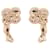 Van Cleef & Arpels Vintage Alhambra Diamond Earrings Golden  - view 3