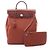 Hermès Hermes Herbag Zip Add PM Retourne Zaino Borsa a mano Marrone