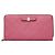 Cartera con cremallera Gucci (Outlet) Microguccissima de piel Long Rosa