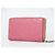 Cartera con cremallera Gucci (Outlet) Microguccissima de piel Long Rosa - vista 2