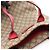 Borsa Tote Gucci GG Supreme Rosa Beige - vista 18