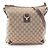 Borsa a Spalla Gucci Abbey GG Canvas Marrone Beige