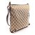 Borsa a Spalla Gucci Abbey GG Canvas Marrone Beige - vista 2