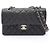 Timeless Borsa a tracolla Chanel Matelassé Double Flap Nero