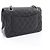 Timeless Borsa a tracolla Chanel Matelassé Double Flap Nero - vista 2