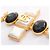 Chanel Coco Mark Gripoix Charm Bracelet Black White Golden - view 9