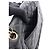 Borsa a tracolla Chanel Matelassé Double Flap Nero - vista 6