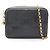 Bolso de hombro Chanel Coco Mark en piel negra Negro