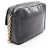 Bolso de hombro Chanel Coco Mark en piel negra Negro - vista 2