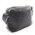 Borsa a Spalla con Frange Chanel Coco Mark Bias Stitch Nero - vista 2